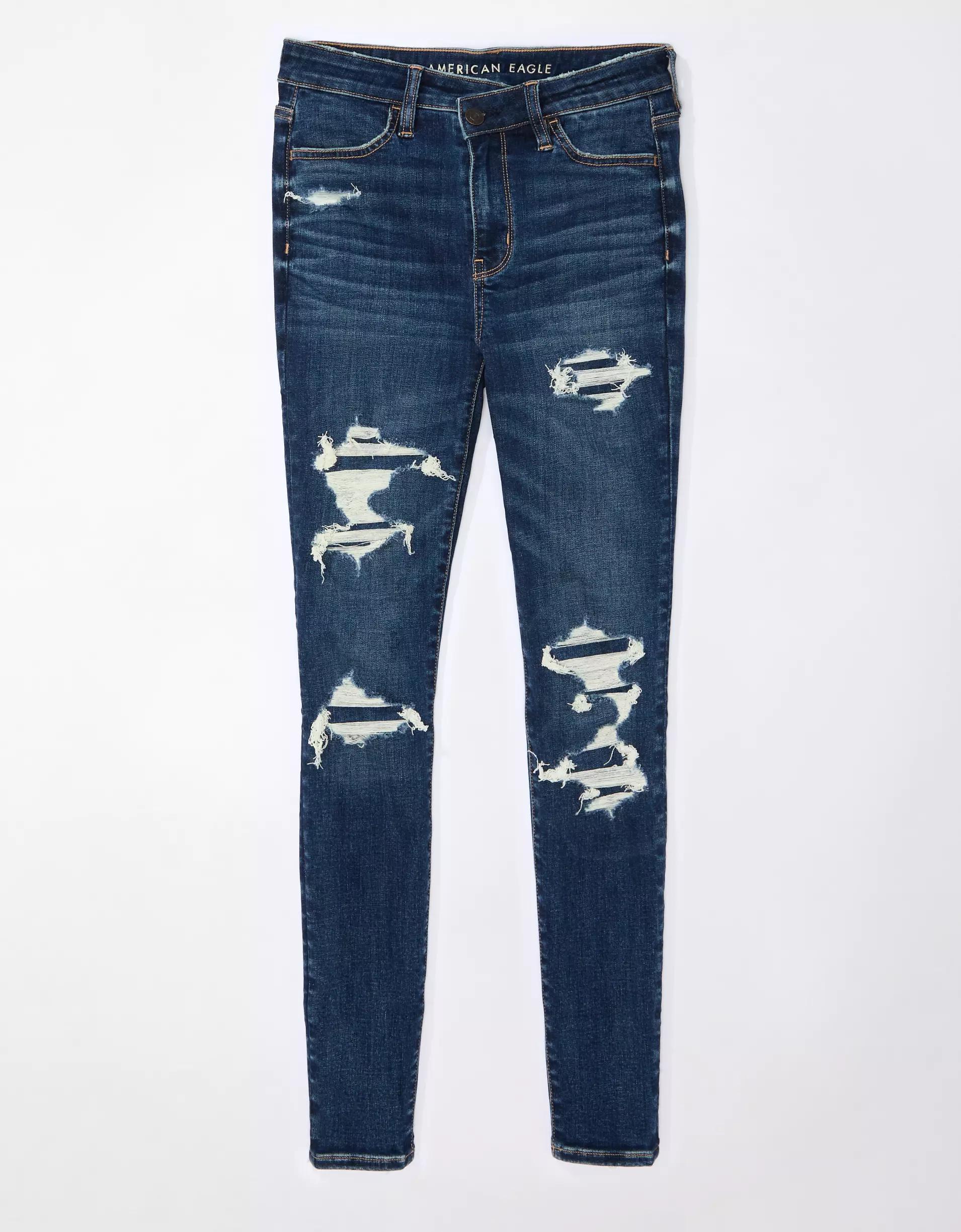 AE Next Level High-Waisted Patched Jegging Product Image
