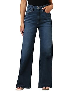 Womens Petite The Mia Petite Wide-Leg Jeans Product Image