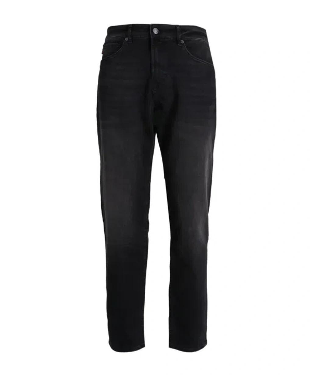 HUGO BOSS Belt-loop Jeans In Black Product Image