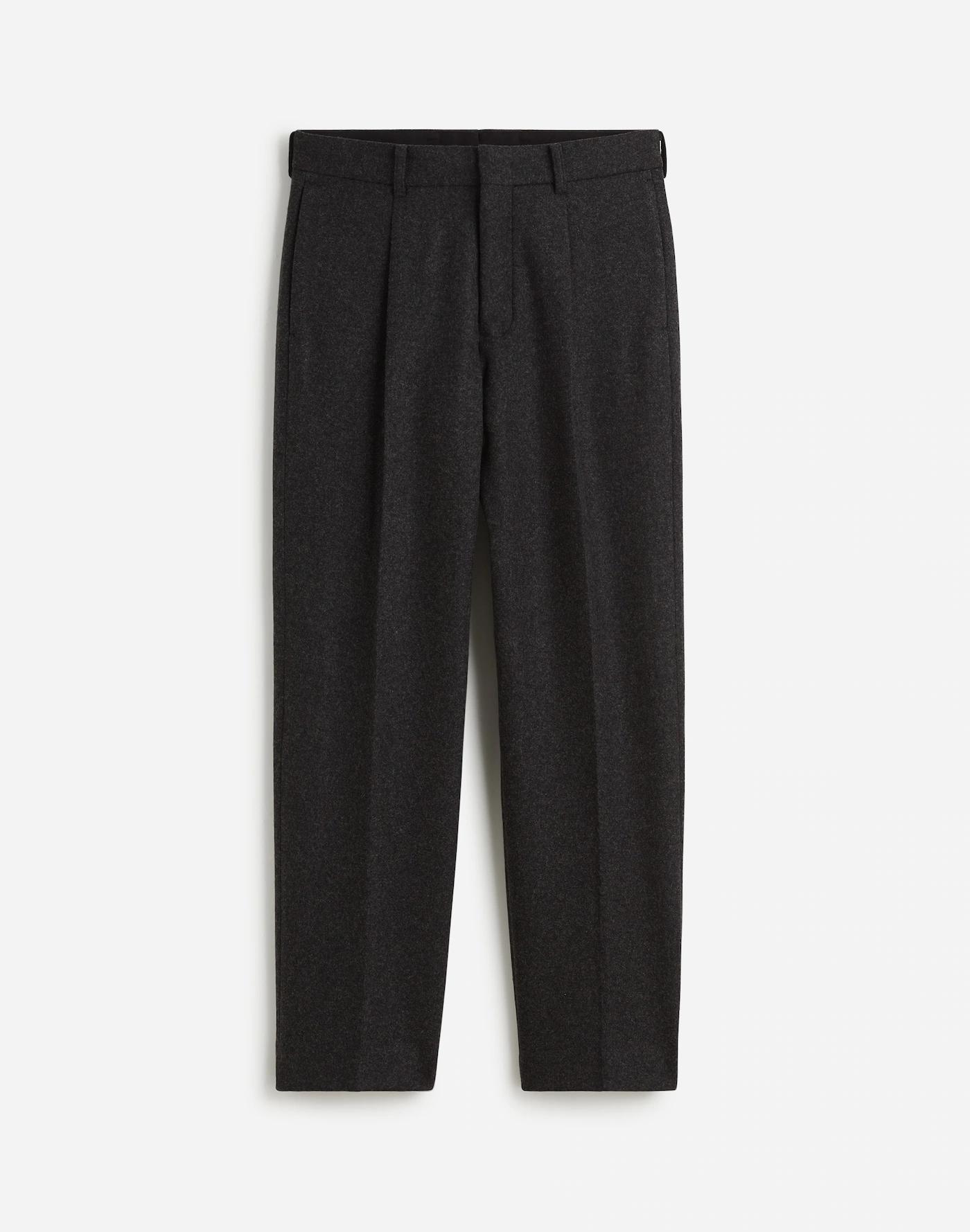The Roebling Pleated Trouser in Italian Fabric Product Image