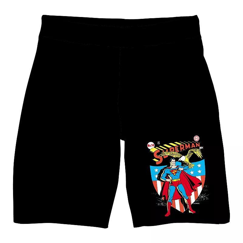 Men's Superman Classic Comic Sweat Shorts Product Image