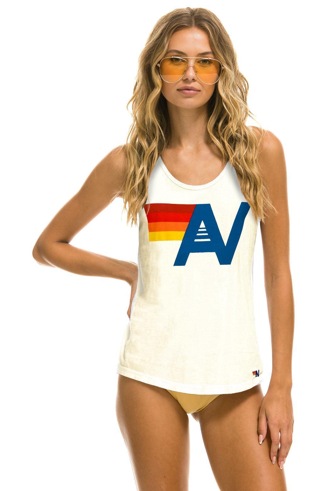 MEN'S LOGO TANK - VINTAGE WHITE Male Product Image