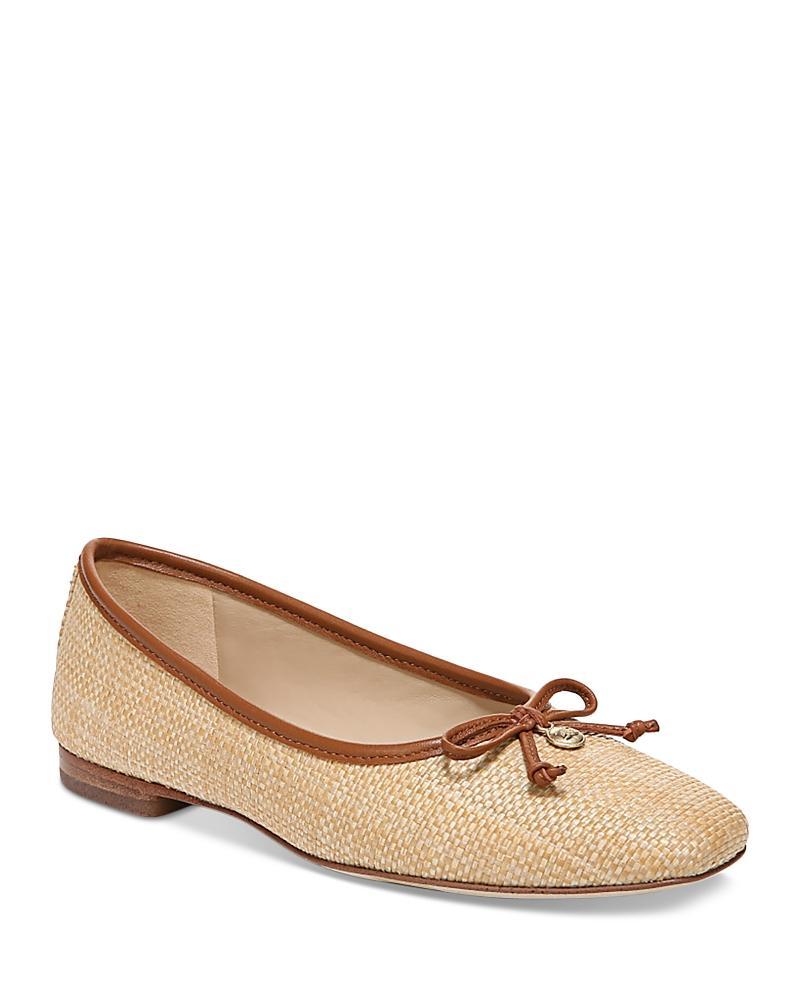 Sam Edelman Meadow Ballet Flat Bleached Beechwood Weave Product Image