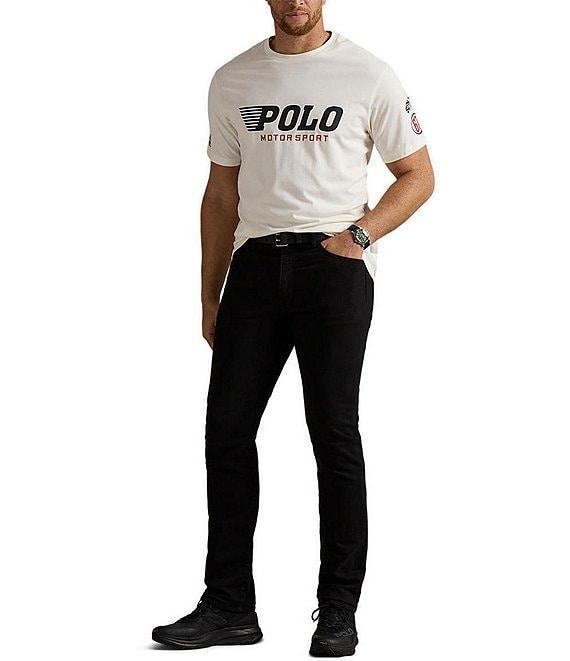 Polo Ralph Lauren Big & Tall Classic Fit Motorsport Graphic Jersey Short Sleeve T-Shirt Product Image