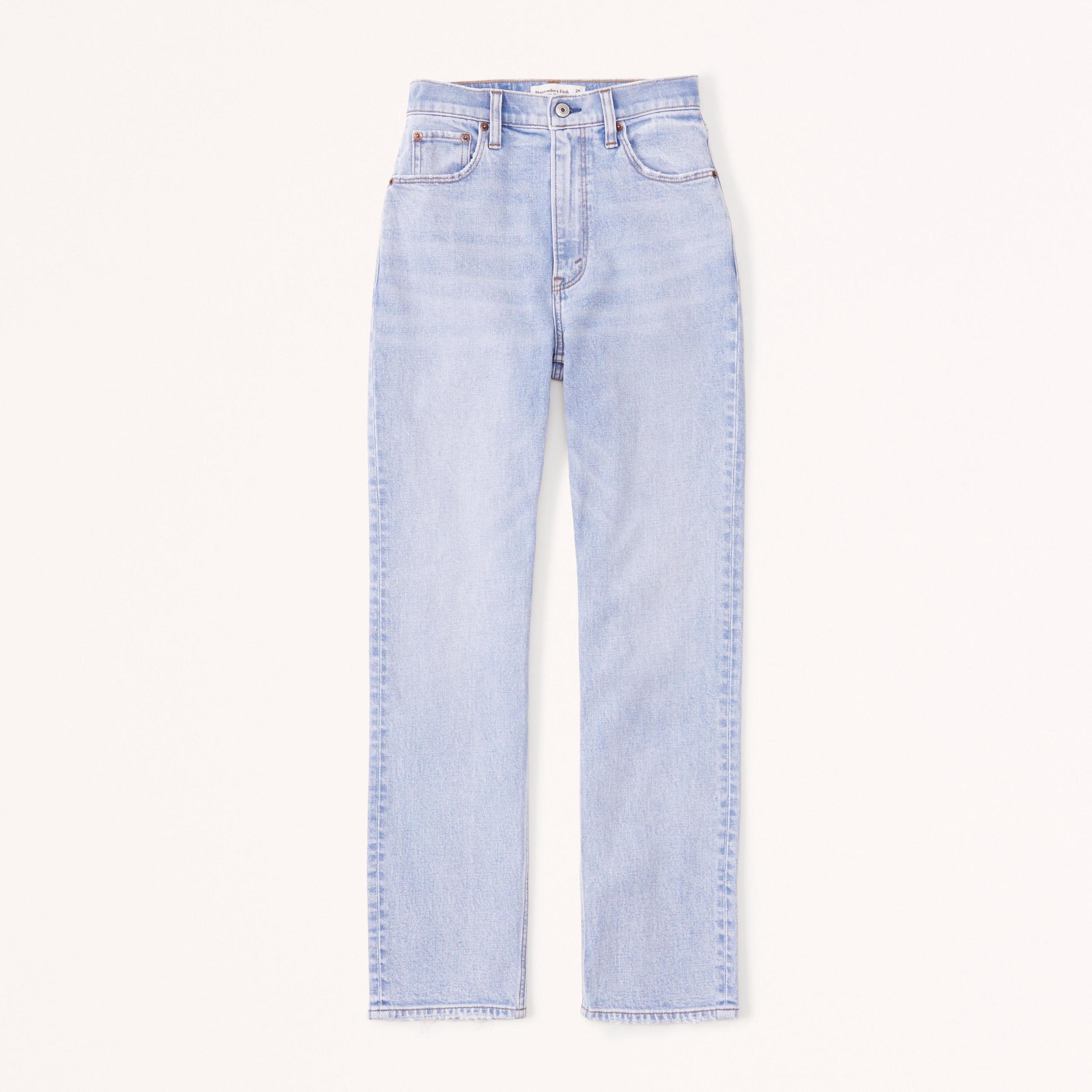 Ultra High Rise Ankle Straight Jean Product Image