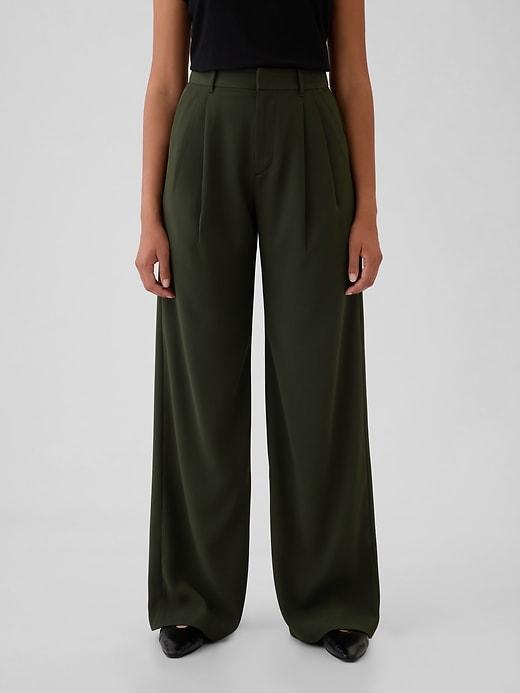 365 High Rise Pleated Trousers Product Image