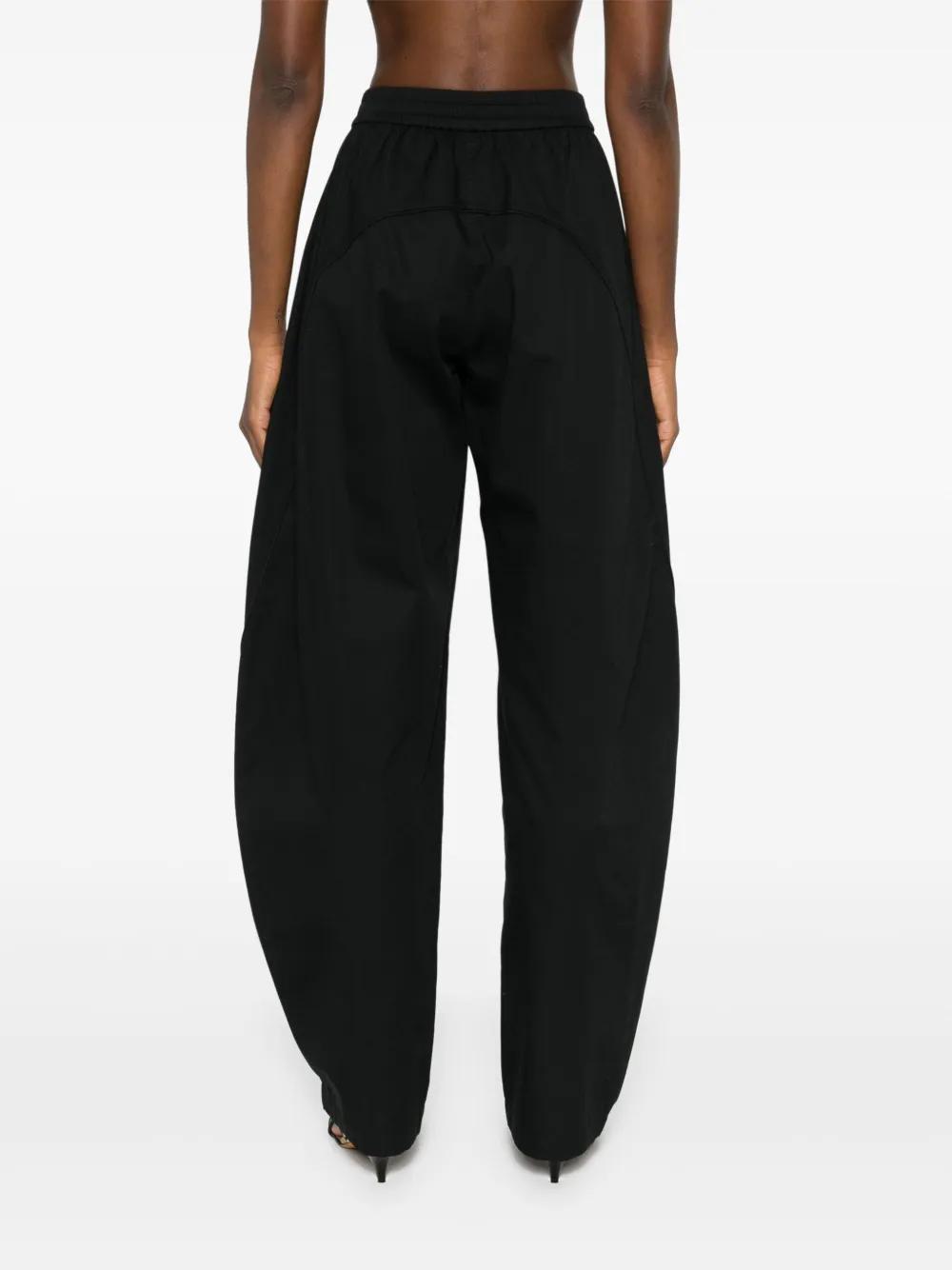logo-print tapered trousers Product Image