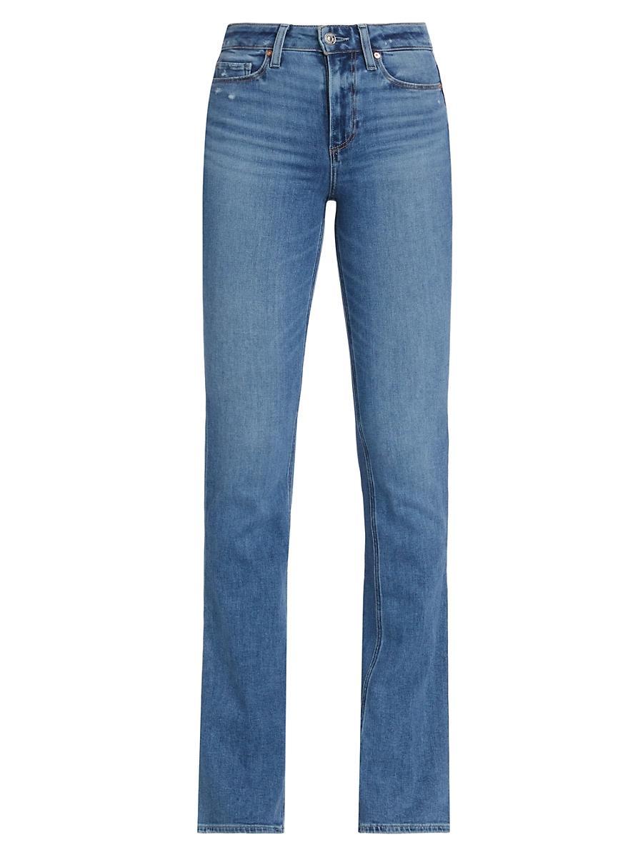 Womens Laurel Canyon High-Rise Straight-Leg Jeans Product Image