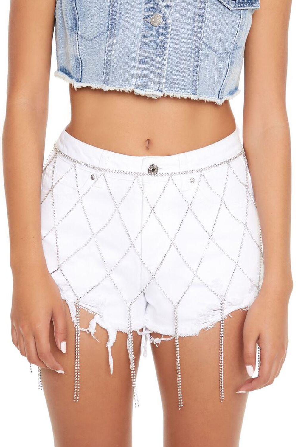 Rhinestone Lattice Belly Chain | Forever 21 Product Image