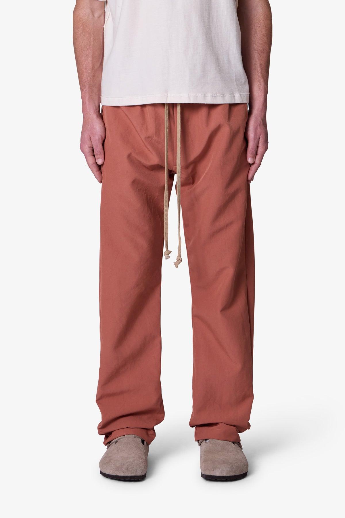 Drawstring Trouser - Rust Product Image