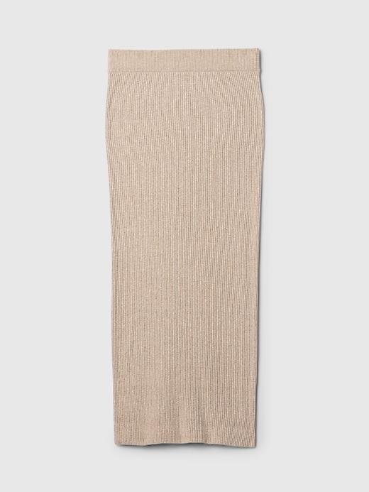 CashSoft Rib Maxi Sweater Skirt Product Image