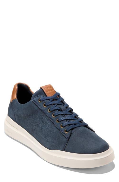 COLE HAAN Men's Grandpr Rally Ltt Sneakers - Regular In Navy Blazer Nubuck,british Tan,ivory Product Image