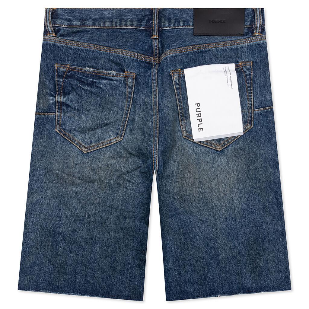 Worn Vintage Shorts - Mid Indigo Male Product Image