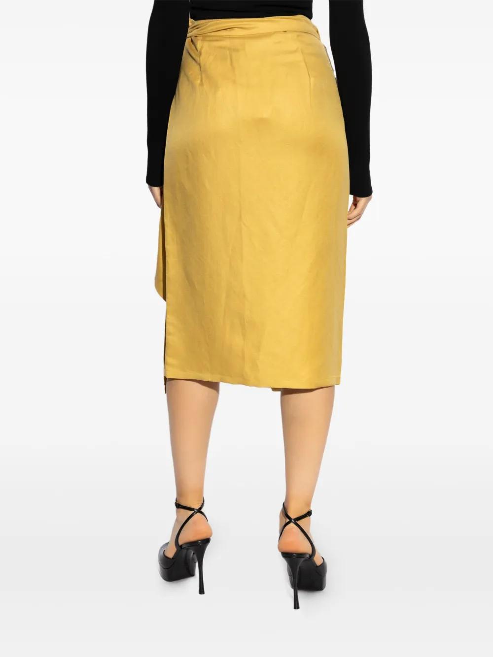 draped midi skirt  Product Image