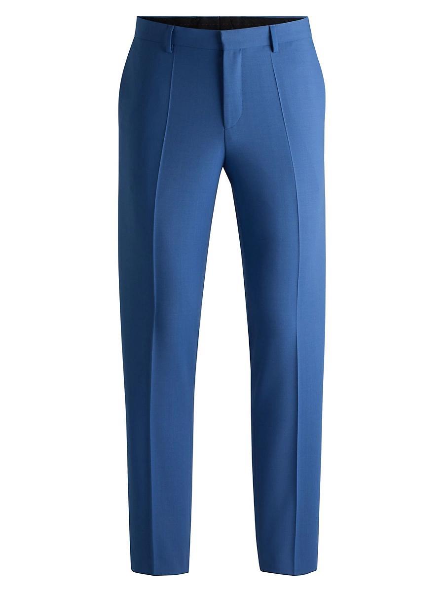 Mens Slim Fit Trousers in Performance Stretch Fabric Product Image