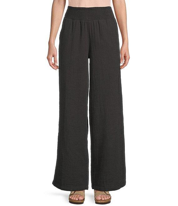 Billabong New Waves High Rise Relaxed Gauze Pants Product Image