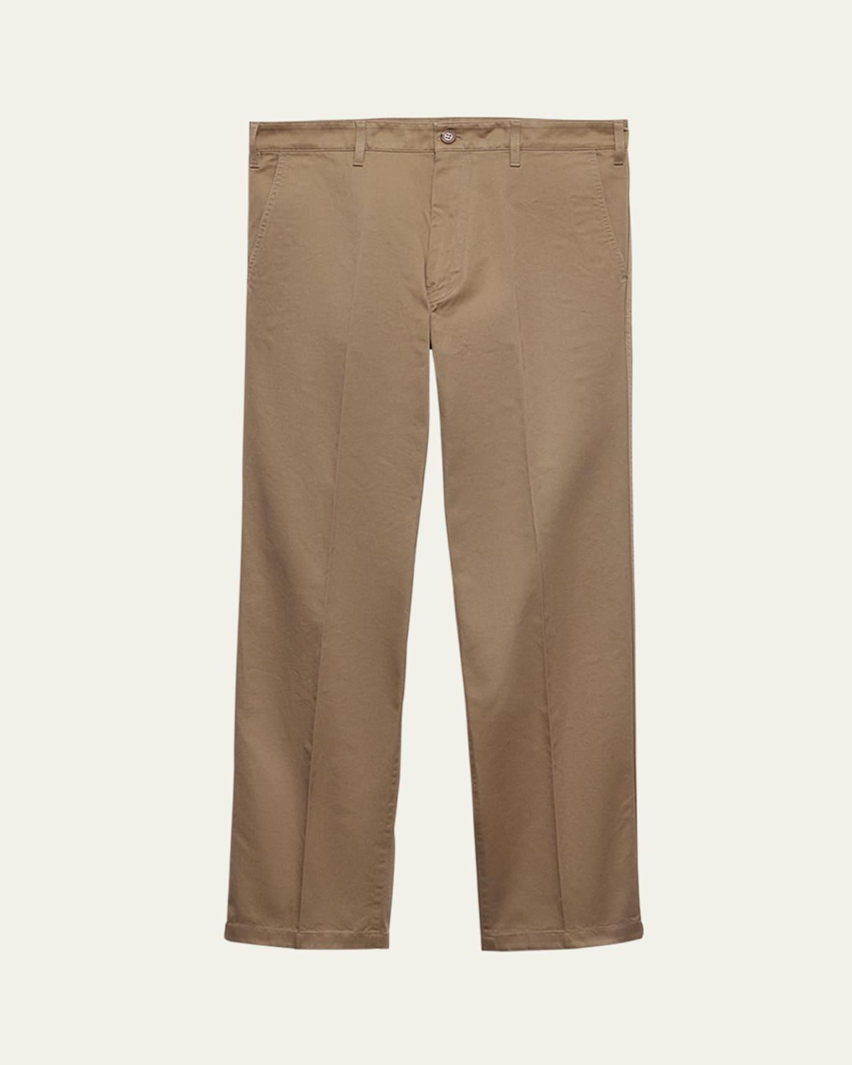 Mens Light Cotton Chino Pants Product Image