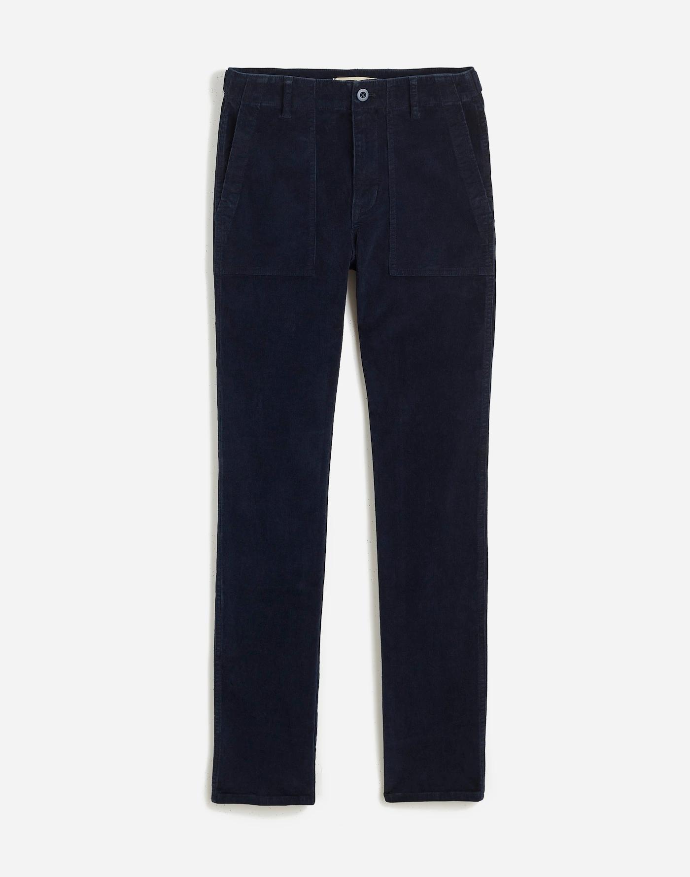 The Slim Straight Utility Pant in Garment Dye Corduroy Product Image