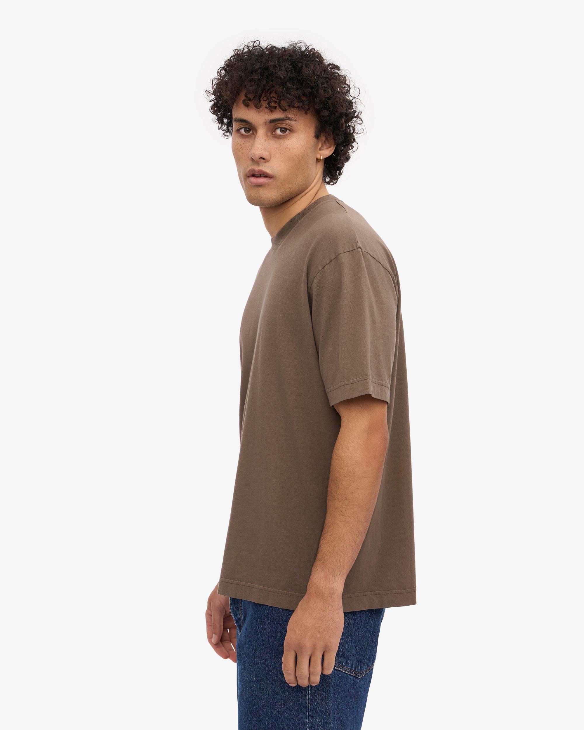 Oversized Organic T-Shirt - Lava Grey Product Image