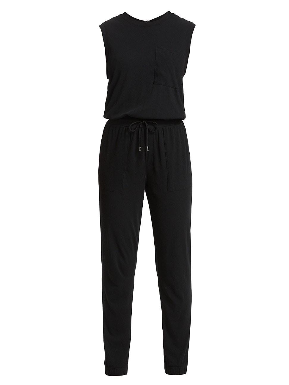 Womens High Torsion Sleeveless Jumpsuit Product Image