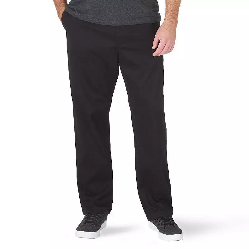 Big & Tall Lee® Extreme Motion MVP Straight Fit Casual Pant, Men's, Size: 48X34, Black Product Image