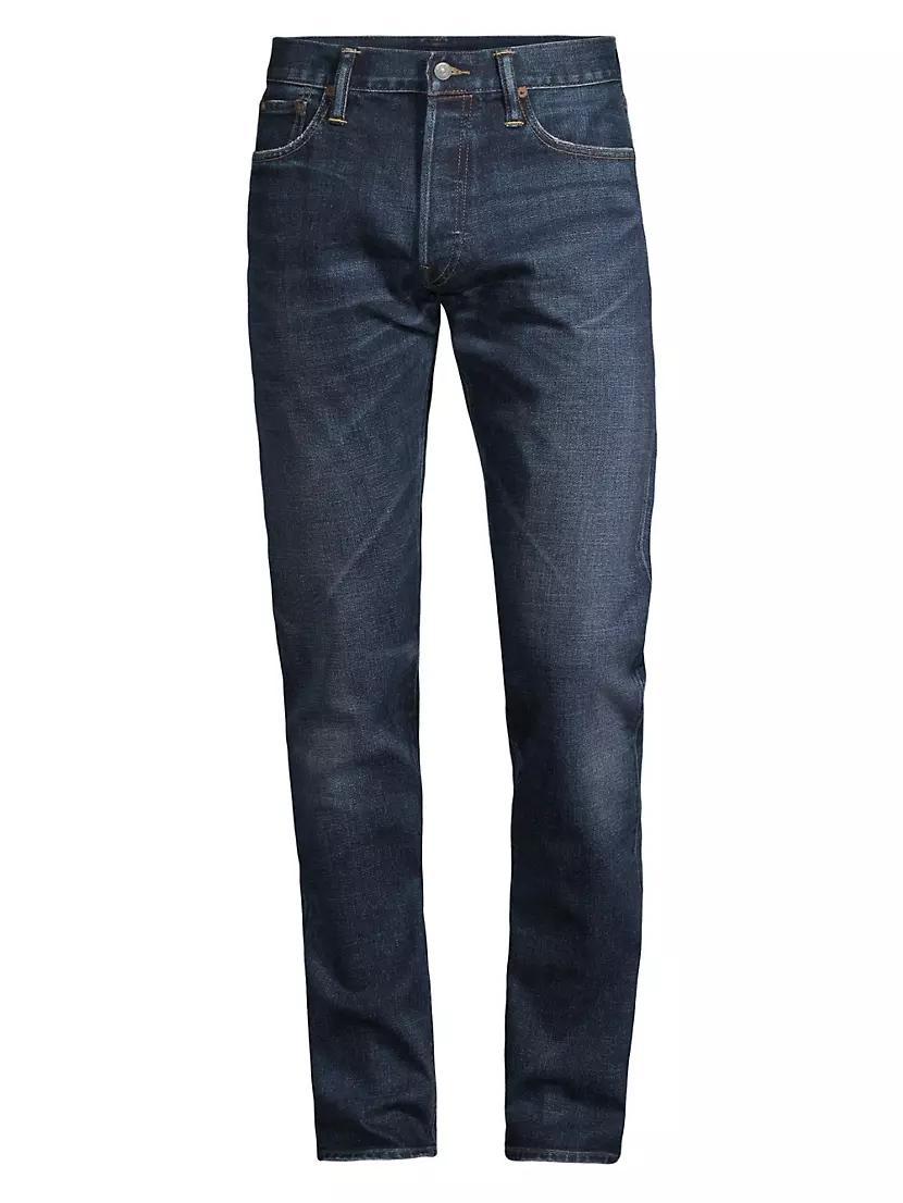 Mens Sullivan Slim Stretch Selvedge Jeans Product Image