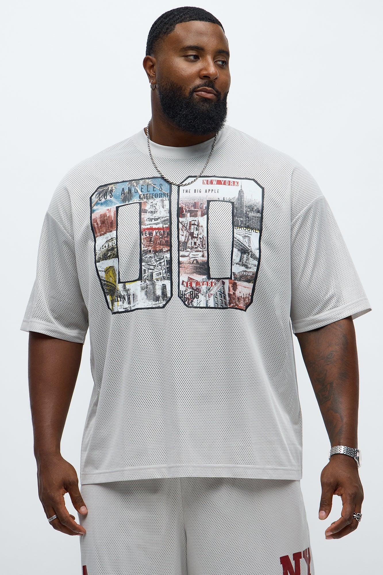 Regular Fit LA To NY Tshirt - Taupe Male Product Image