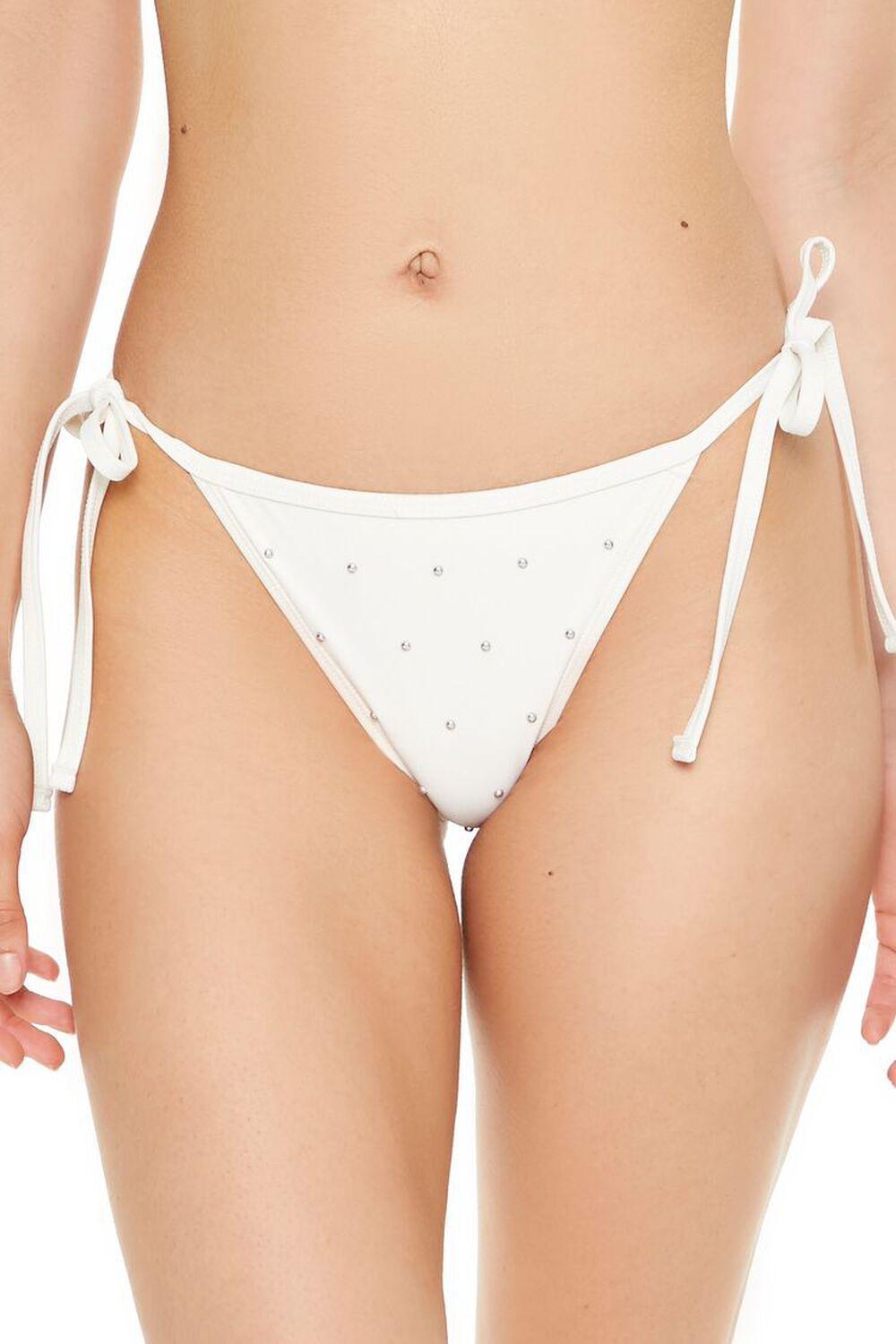 Studded String Bikini Bottoms | Forever 21 Product Image