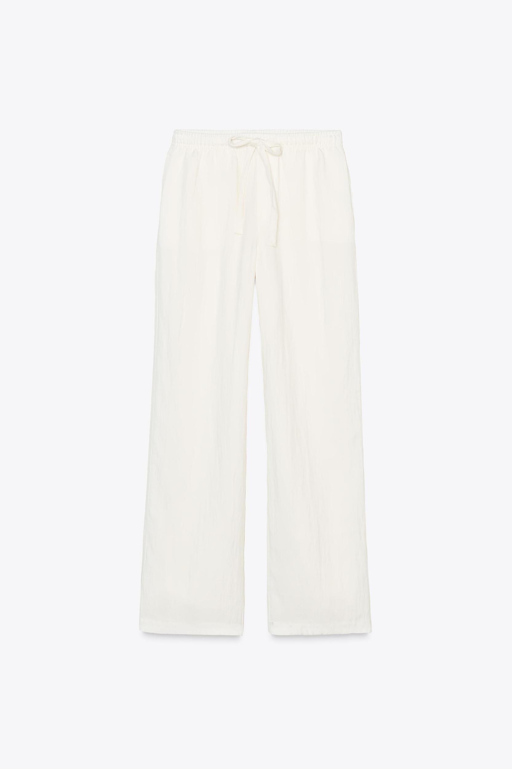 STRAIGHT LEG DRAWSTRING PANTS Product Image