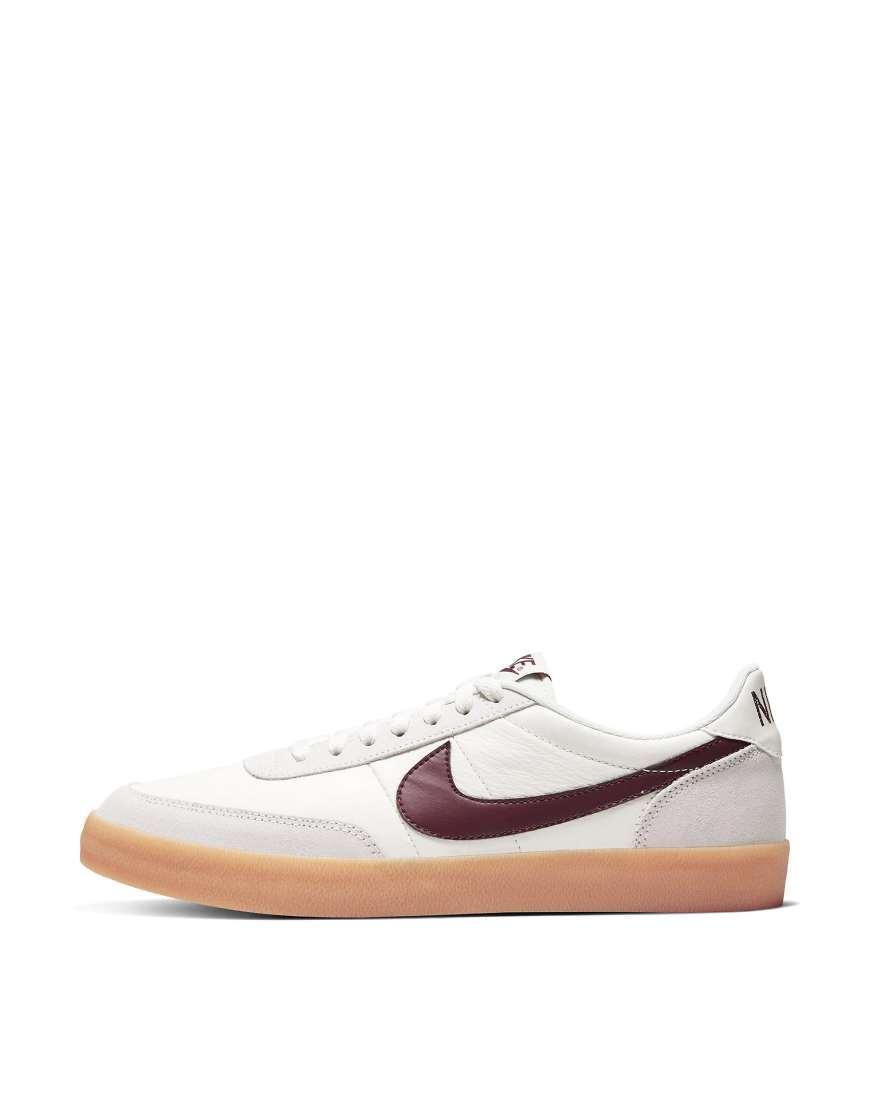 NIKE Killshot 2 Leather Sneakers In Off White And Burgundy Product Image