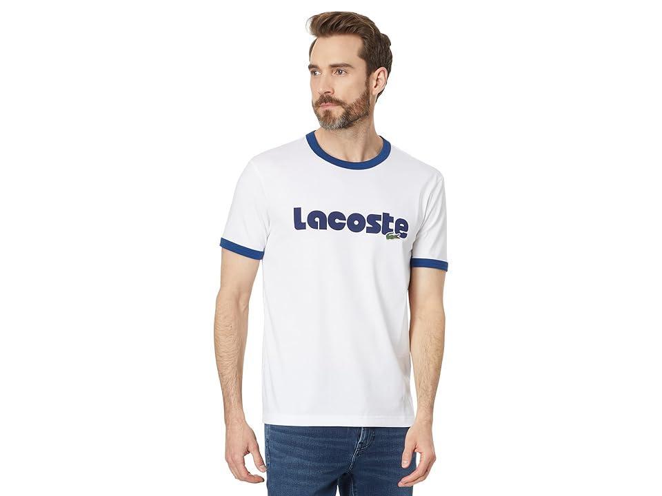 Lacoste Mens Regular-Fit Logo T-Shirt Product Image