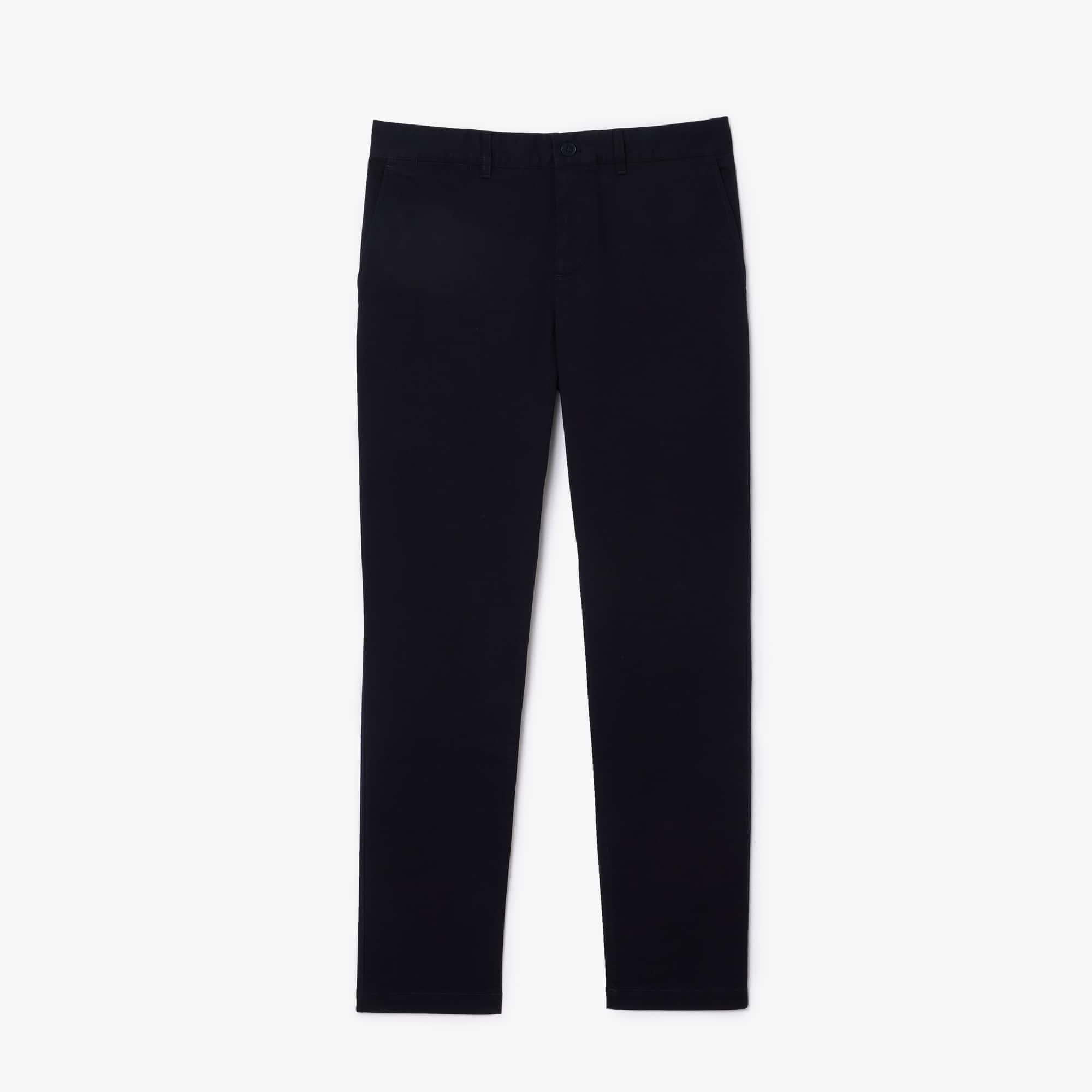 Men's Slim Fit Stretch Cotton Pants Product Image