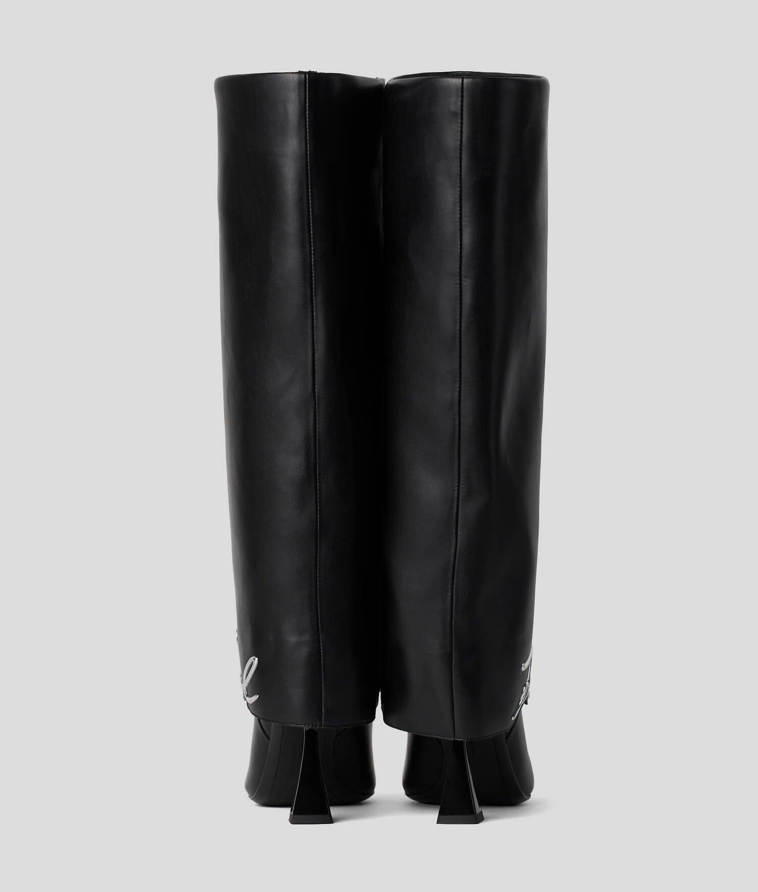 DEBUT FOLD DOWN KNEE-HIGH BOOTS Product Image