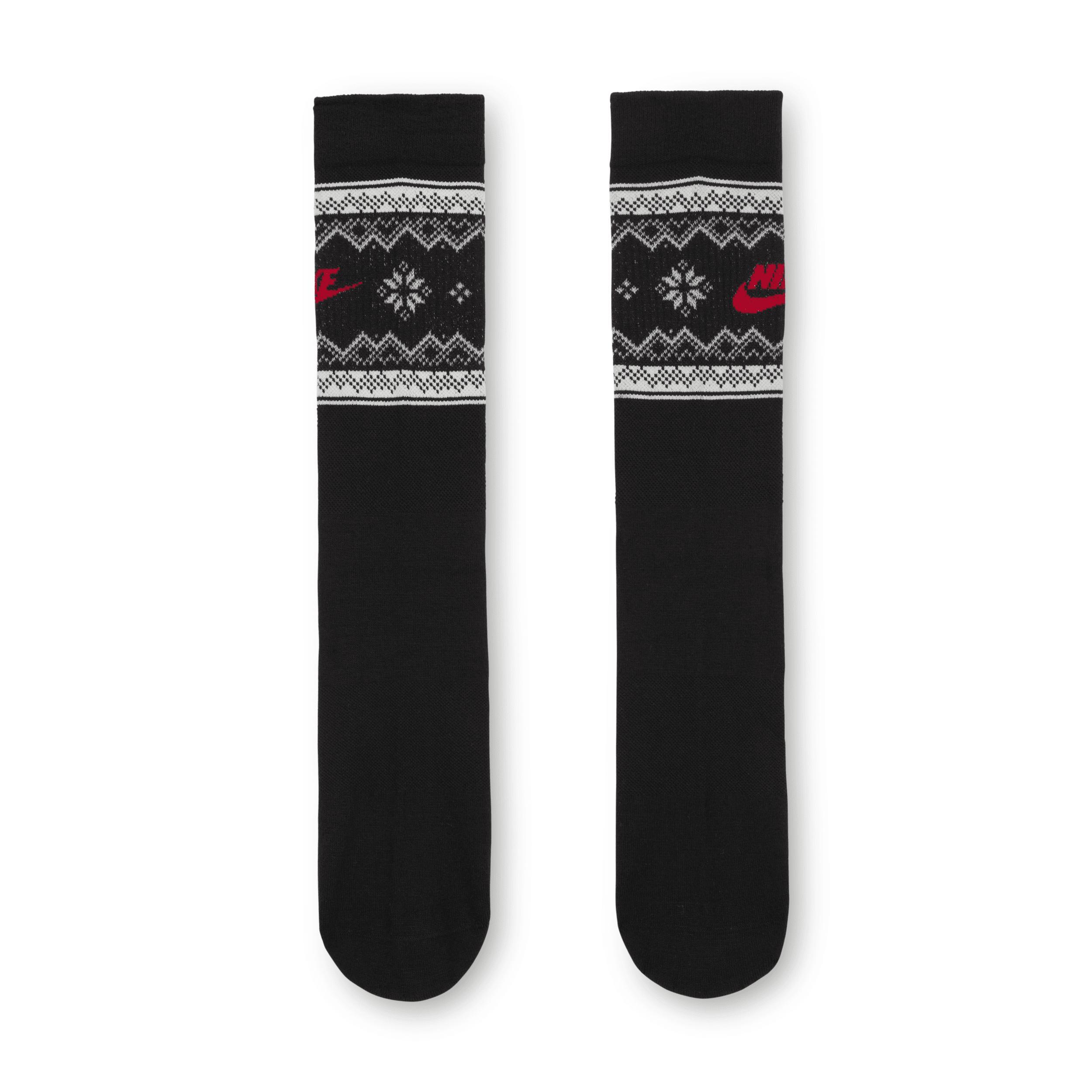 Nike Unisex Everyday Essentials Fair Isle Crew Socks (1 Pair) Product Image