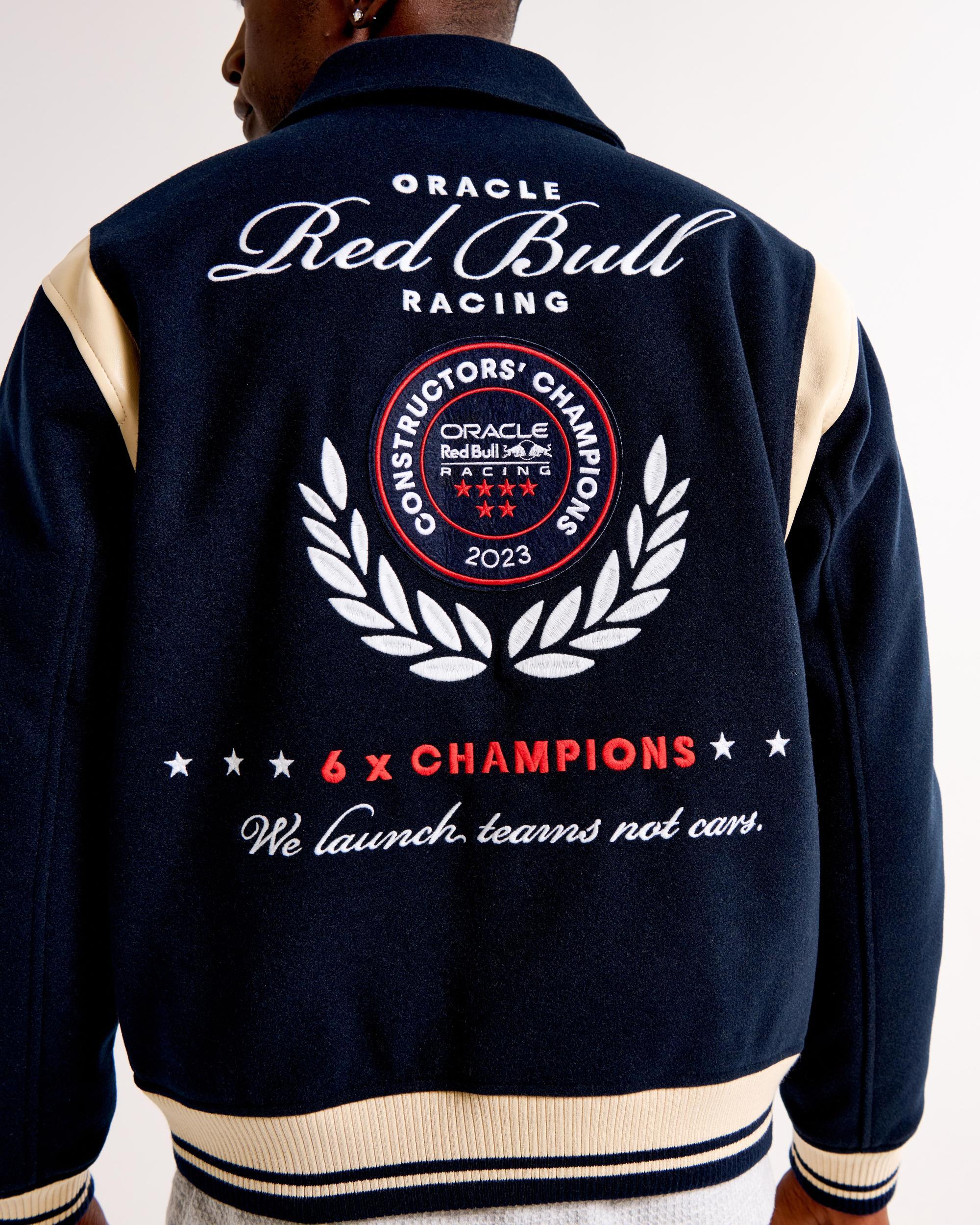 Oracle Red Bull Racing Varsity Bomber Jacket Product Image