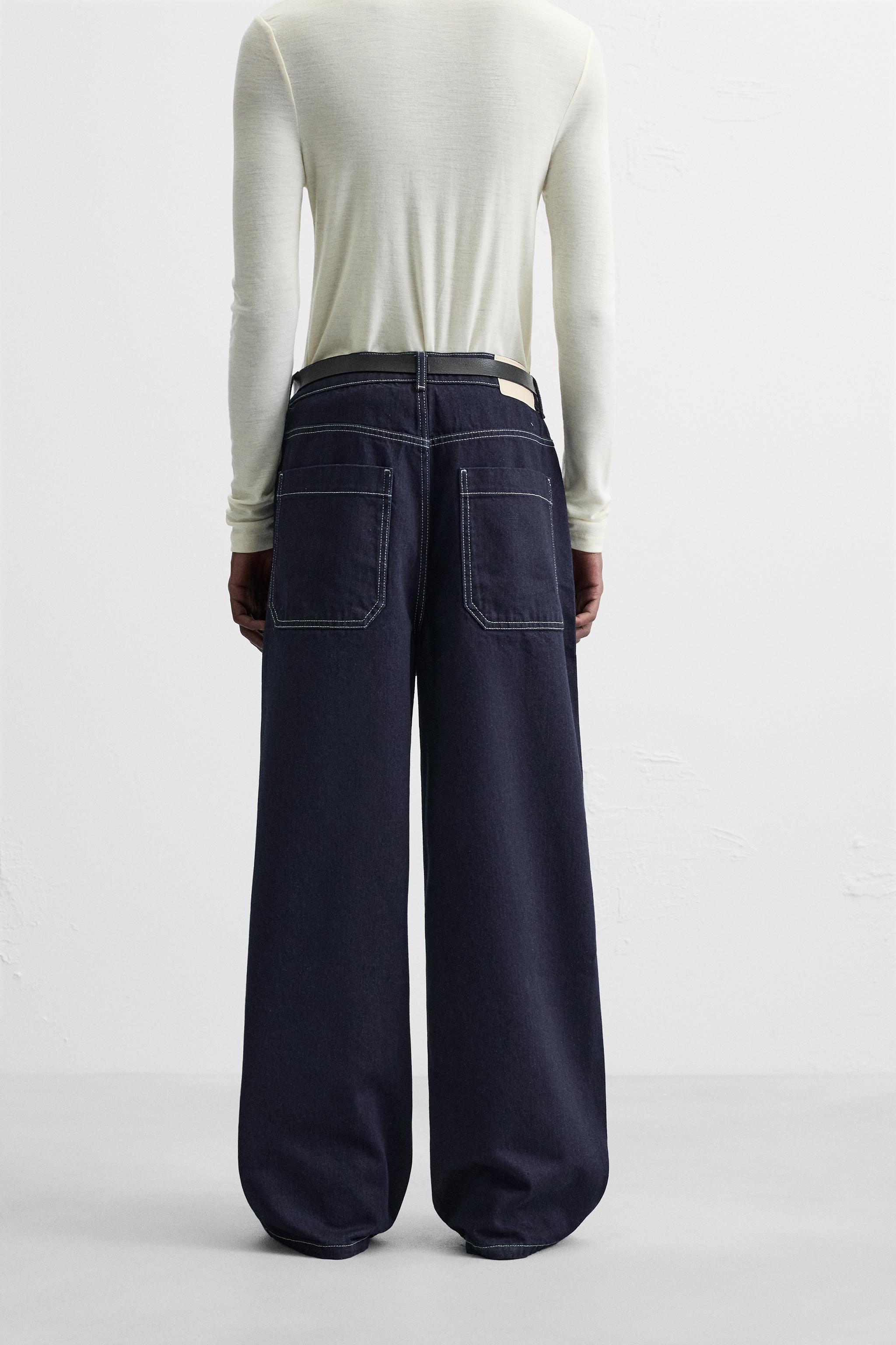 WIDE LEG BAGGY JEANS Product Image