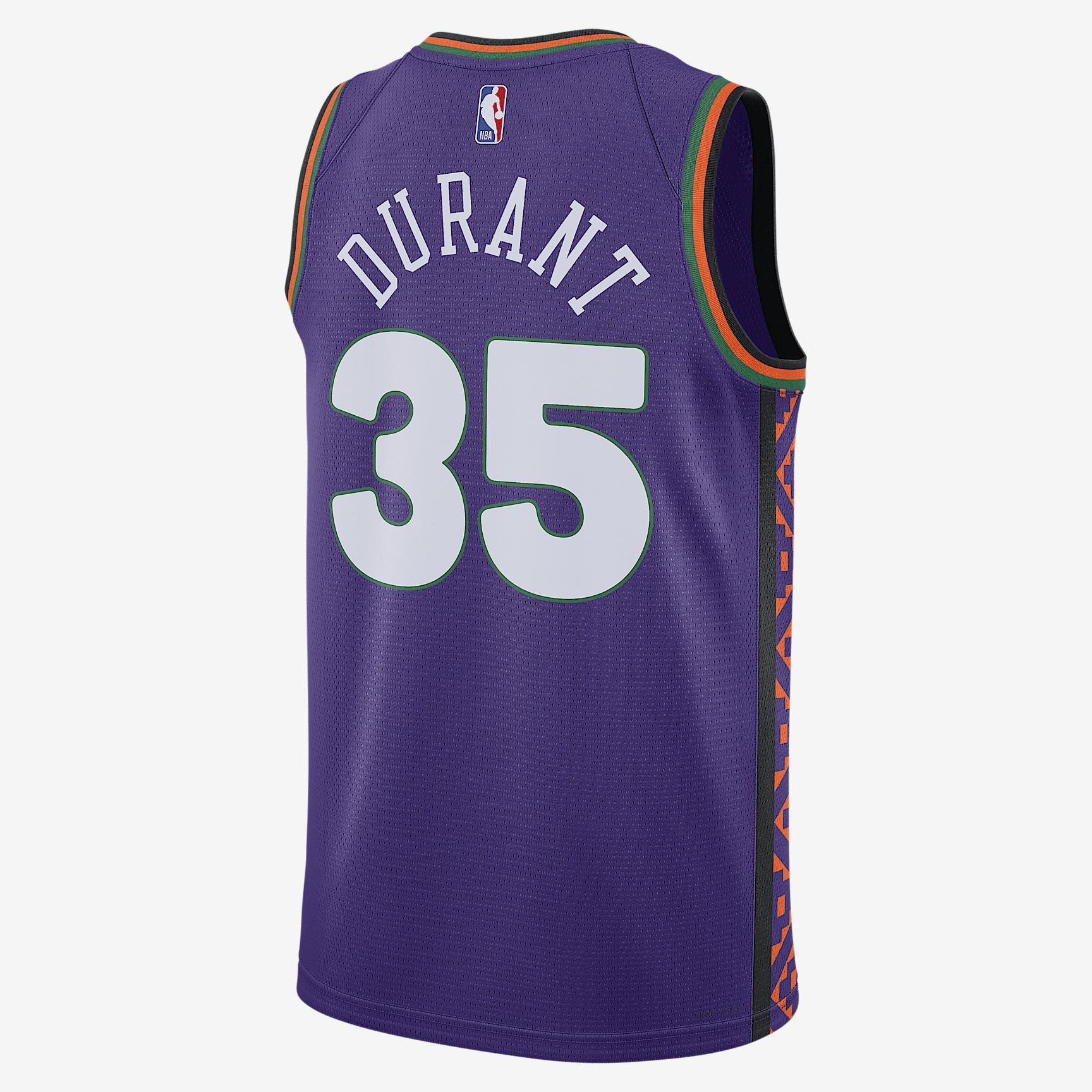Kevin Durant Phoenix Suns 2024/25 City Edition Nike Men's Dri-FIT NBA Swingman Jersey Product Image
