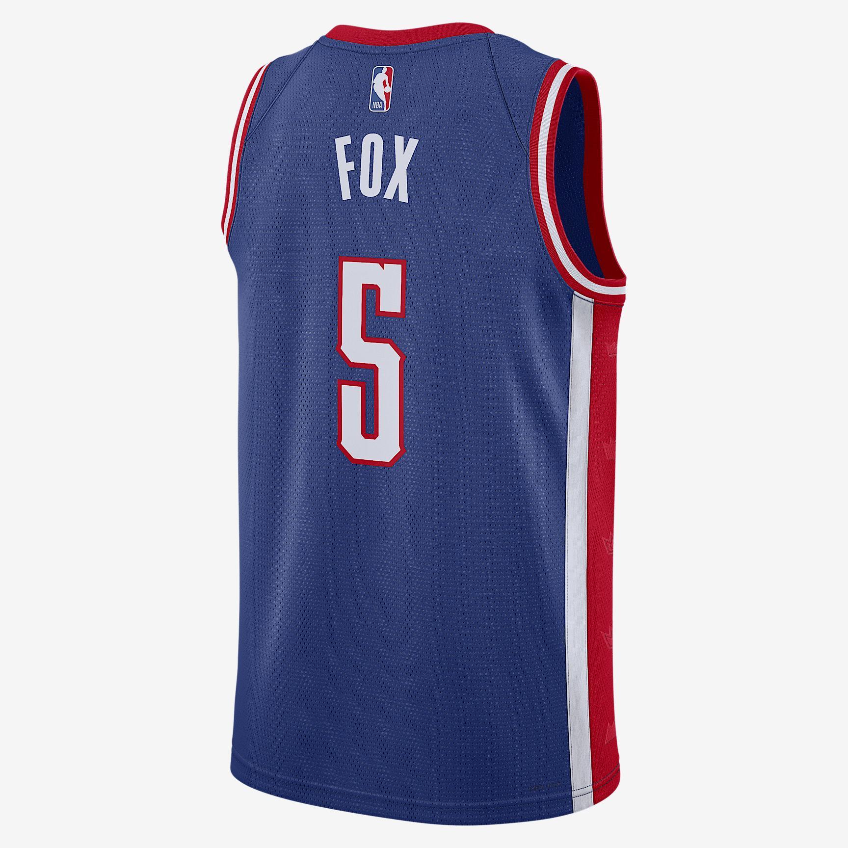 De'Aaron Fox Sacramento Kings 2024/25 City Edition Nike Men's Dri-FIT NBA Swingman Jersey Product Image