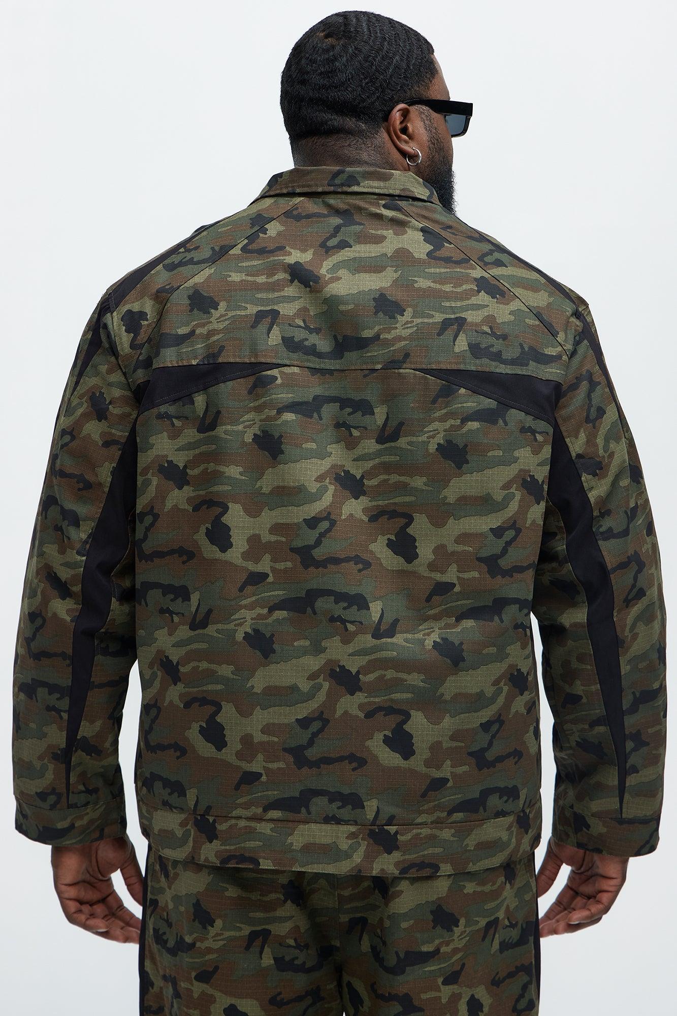 Ripstop Contrast Camo Jacket - Camouflage Product Image