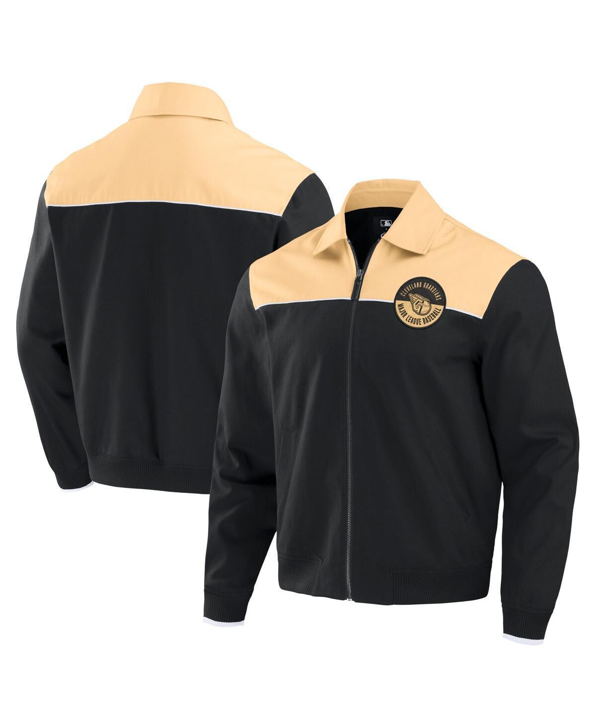 Mens Darius Rucker Collection by Fanatics /Tan Chicago Cubs Canvas Bomber Full-Zip Jacket Product Image