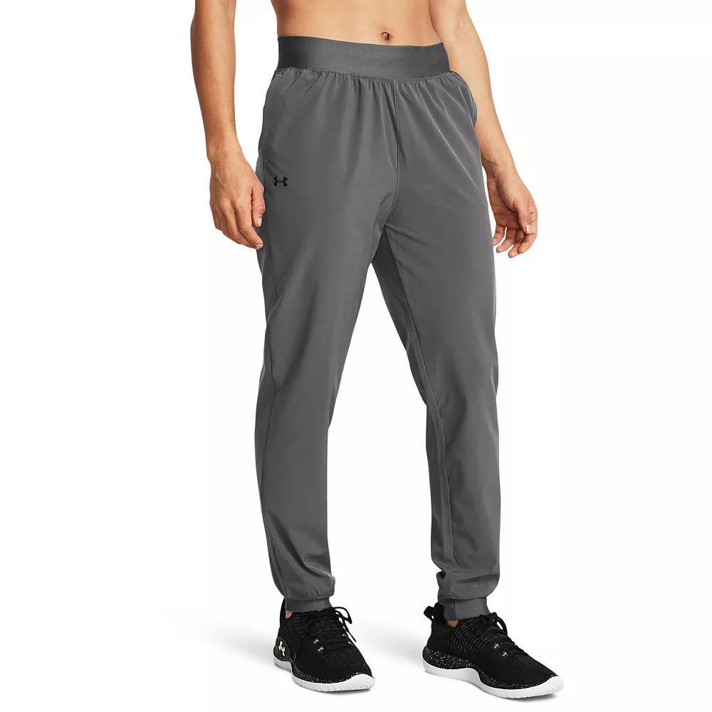 Women's Under Armour Rival Woven Pants, Size: XS Tall, Black Navy Product Image