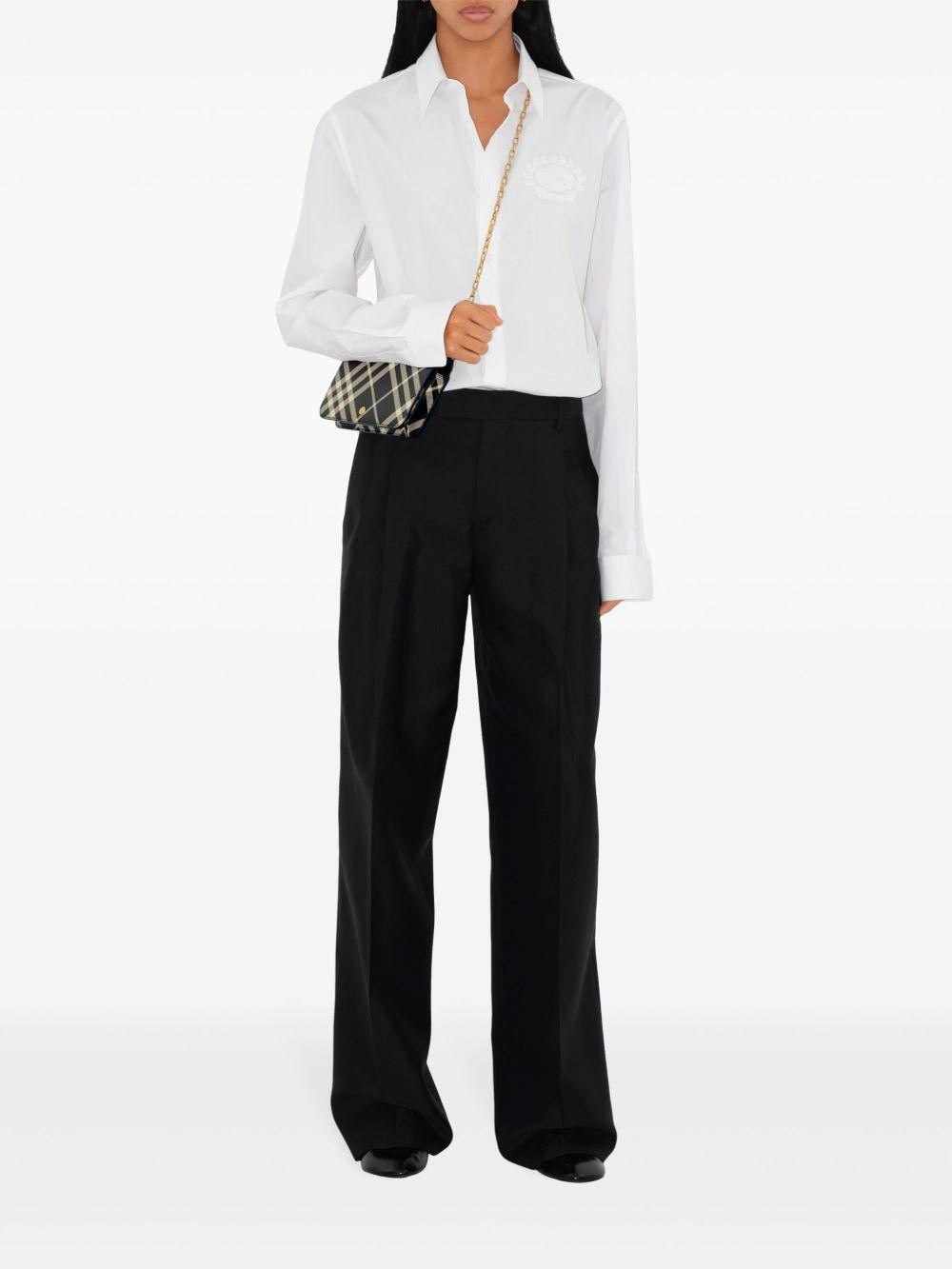 mini check-print crossbody bag Product Image