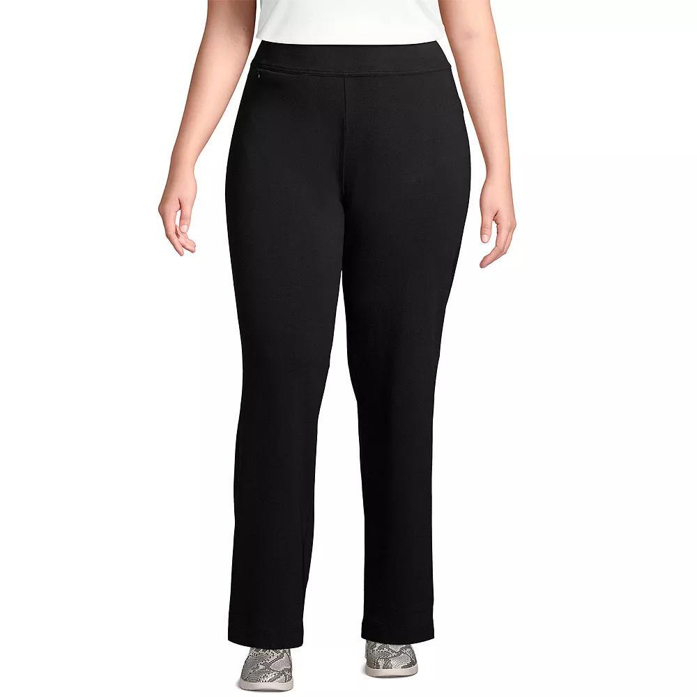 Women's Lands' End Starfish Straight-Leg Pull-On Pants,  Product Image