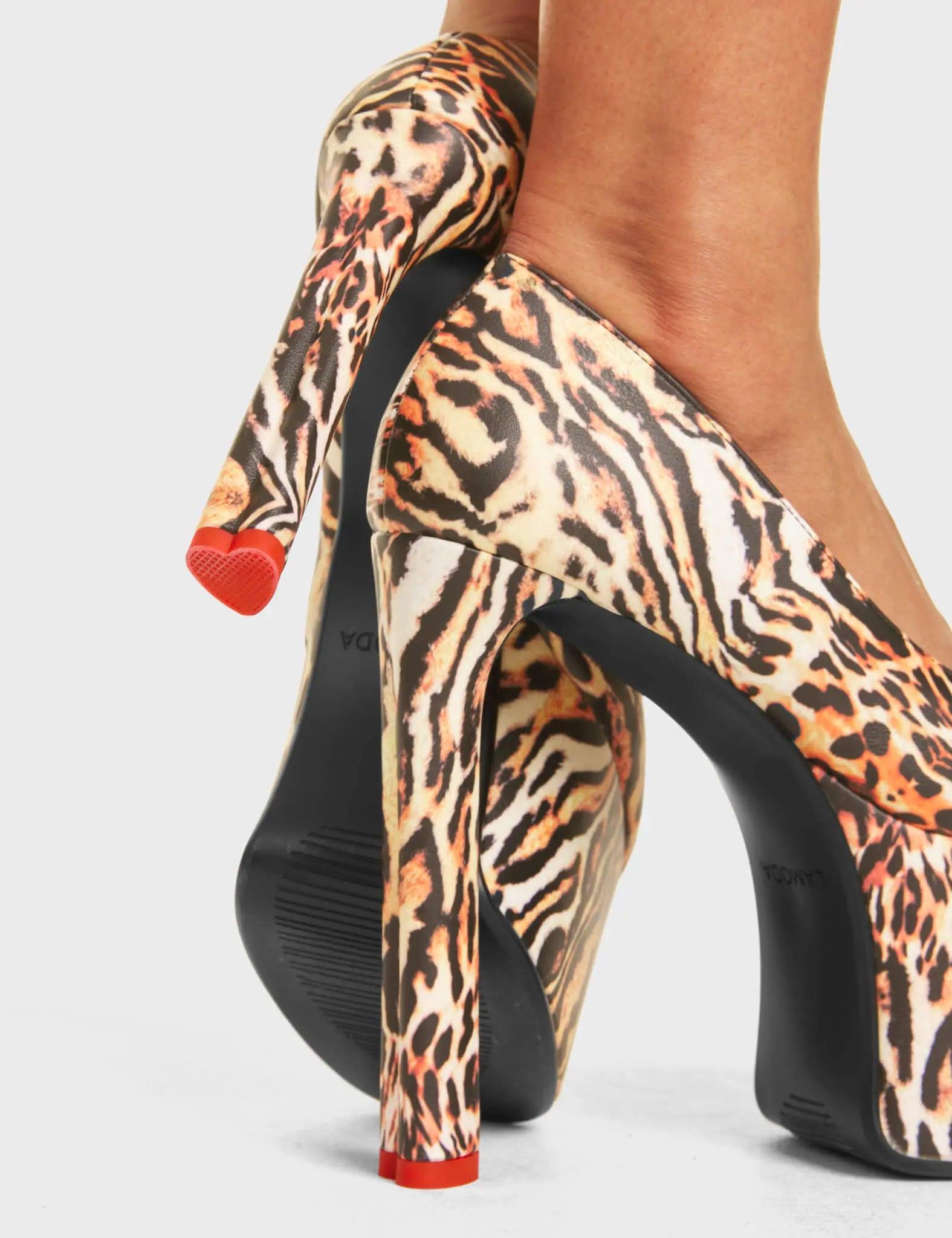 Wild Night Platform Heels Product Image