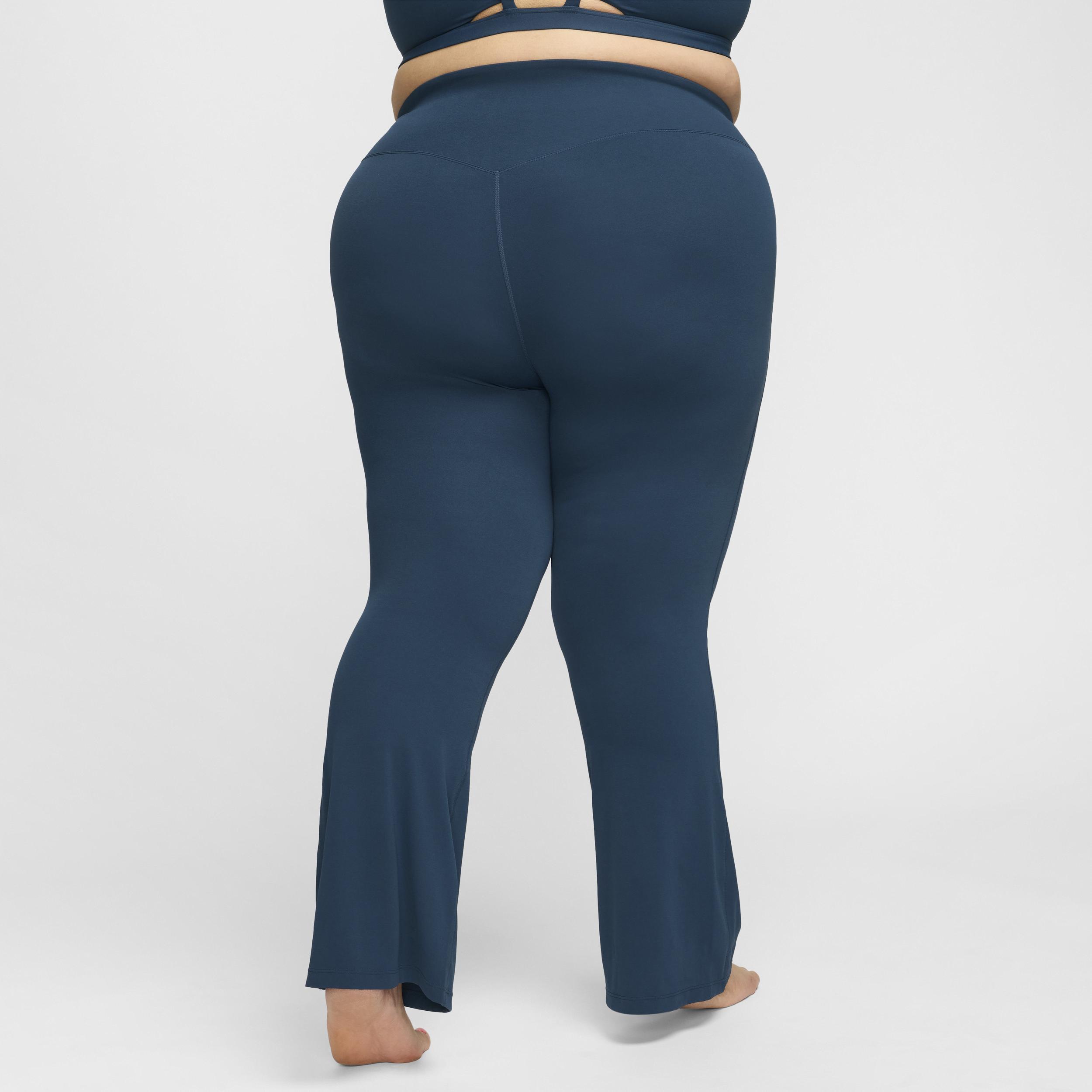 Nike Women's Zenvy High-Waisted Flared Leggings (Plus Size) Product Image