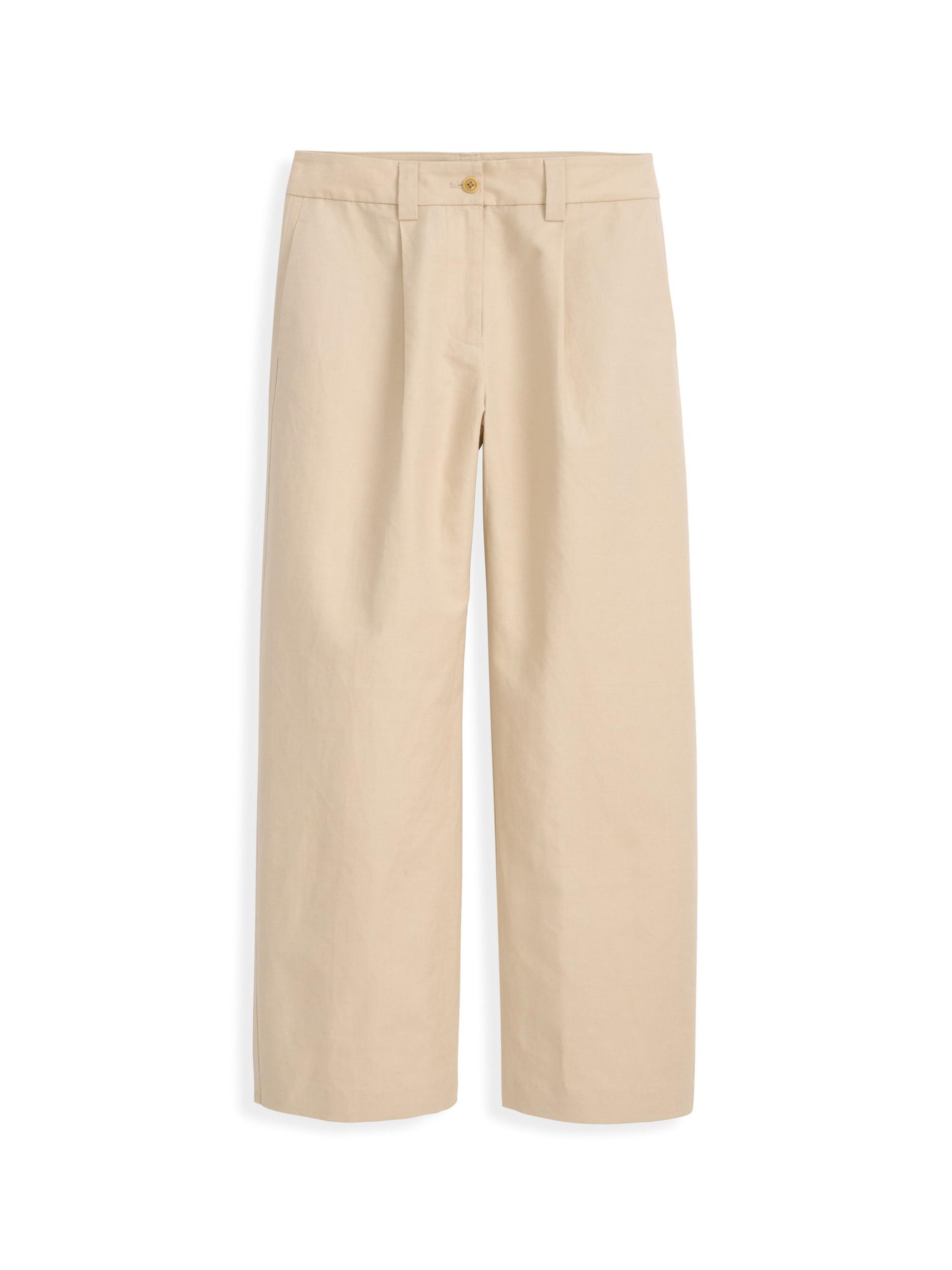 Soho Pant In Cotton Linen Product Image