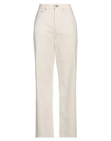 Featherweight Logan Wide-leg Jeans In Ecru Product Image