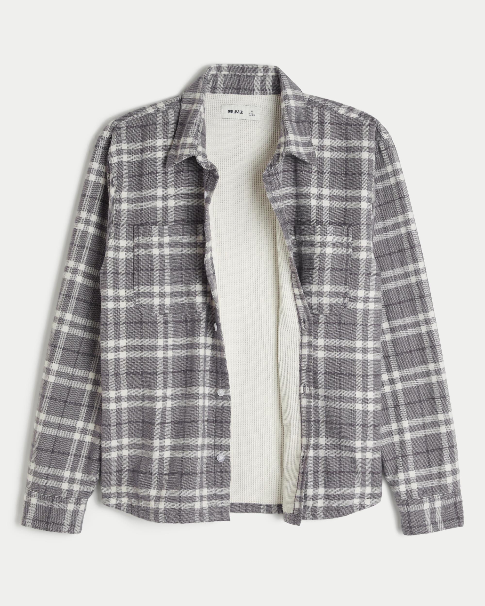 Thermal-Lined Flannel Shirt Product Image