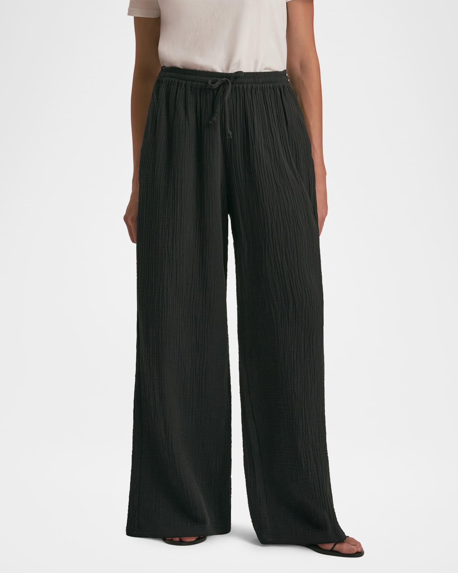 The Slip It On Gauze Pants Product Image