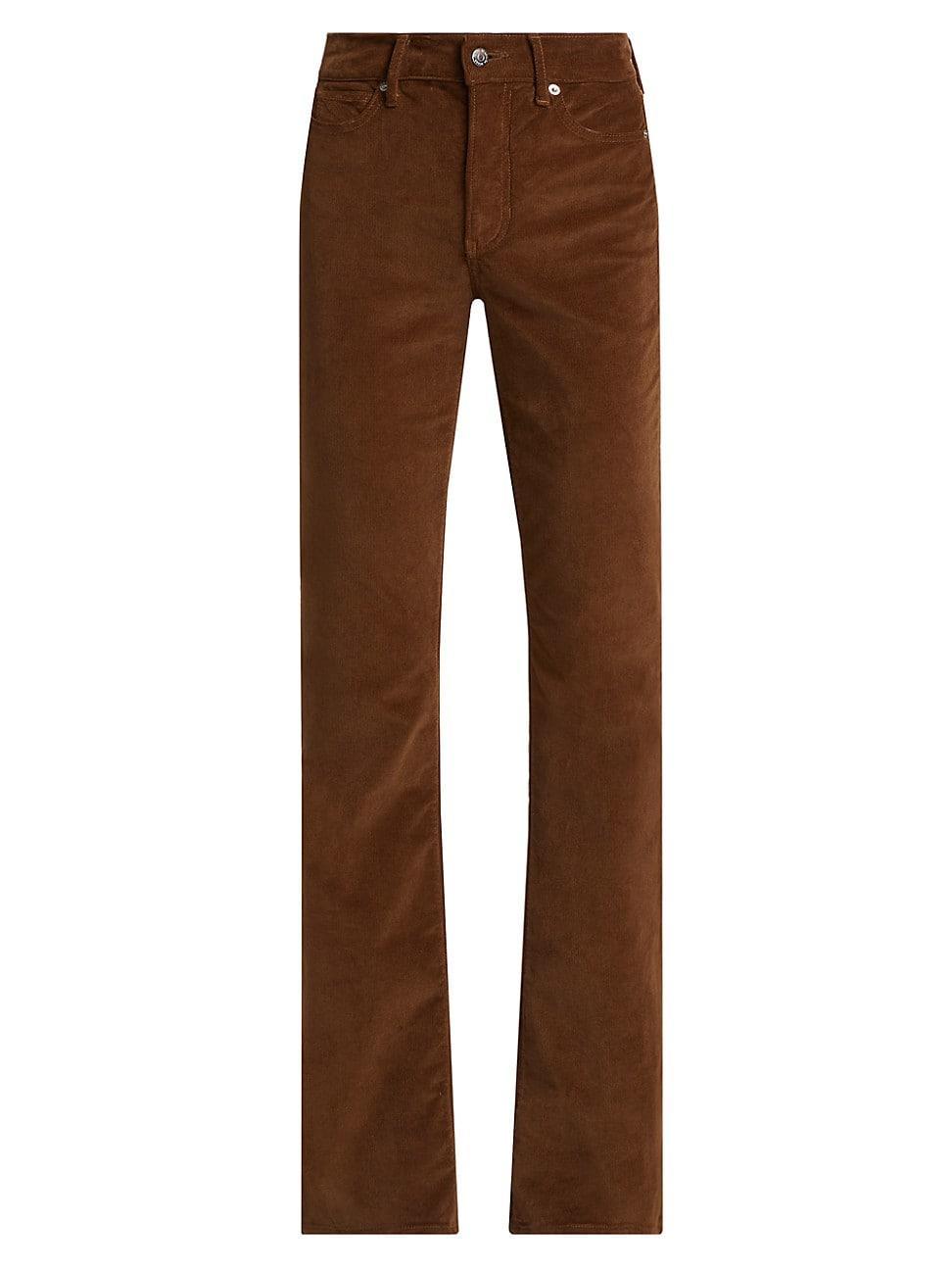 Womens Cameron Corduroy Boot-Cut Pants Product Image